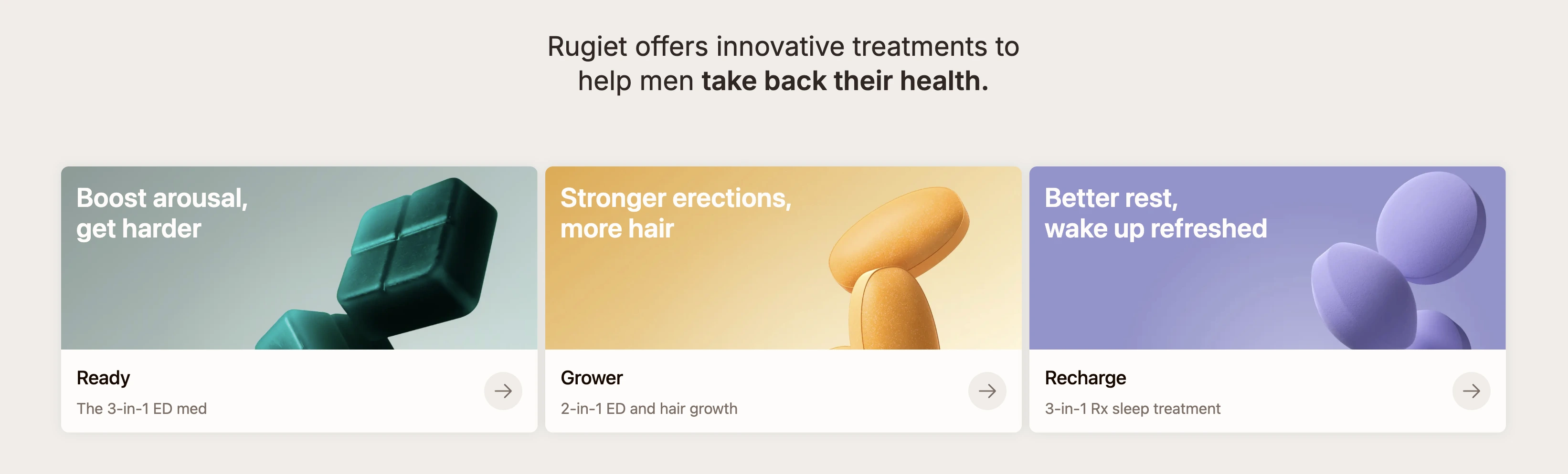 Rugiet solutions